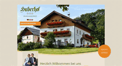 Desktop Screenshot of huber-hof.info