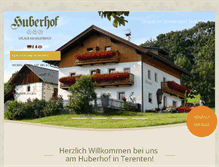 Tablet Screenshot of huber-hof.info